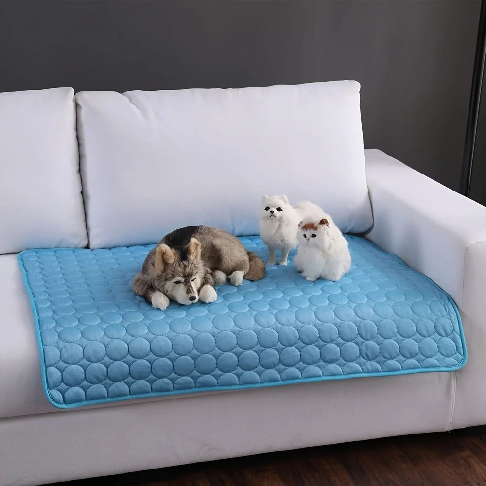 🐶 Tapete Gelado para Pets | Refrescante e confortável para dias quentes