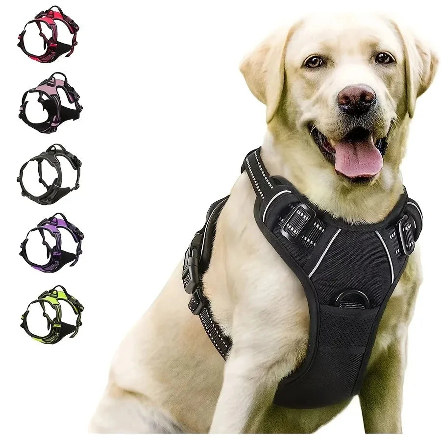 🐶 Peitoral para Cães Tipo Colete | Mais controle, conforto e segurança no passeio