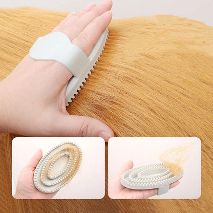 💥 Escova de Banho Flexível para Pets | Mais limpeza e conforto na hora do banho