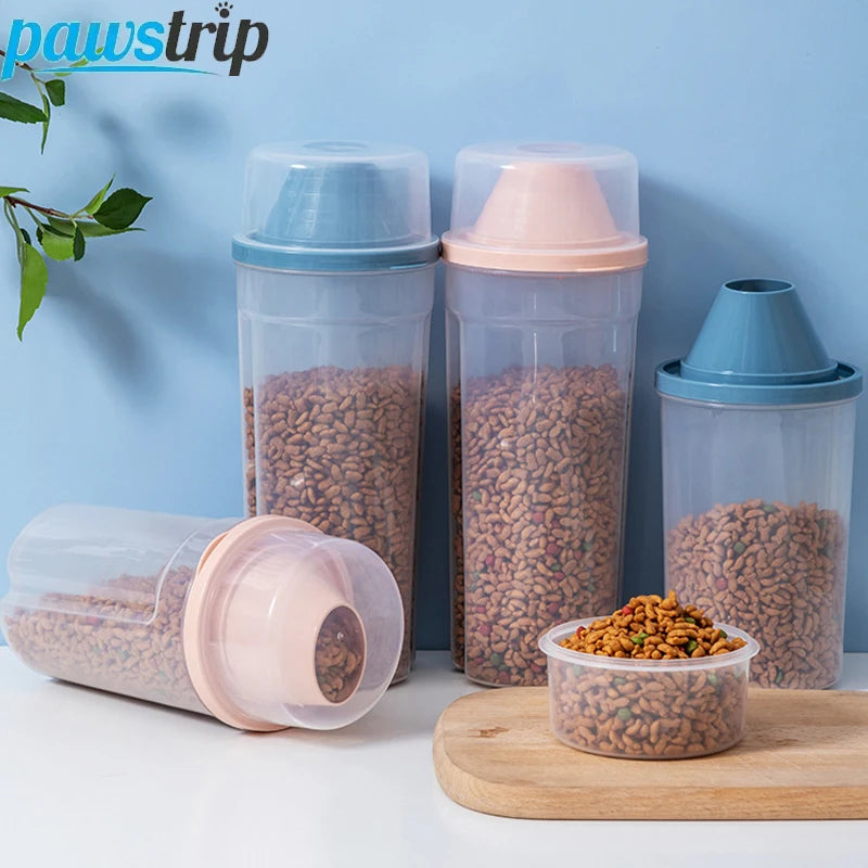 💥 Recipiente Transparente para Ração | Mais organização e conservação para o alimento do seu pet