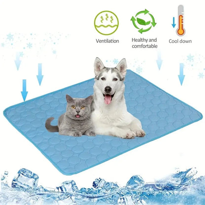 🐶 Tapete Gelado para Pets | Refrescante e confortável para dias quentes