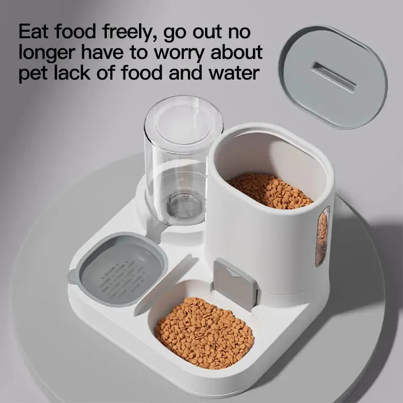 🐶 Comedouro Automático 2 em 1 | Alimentação prática e sem complicação