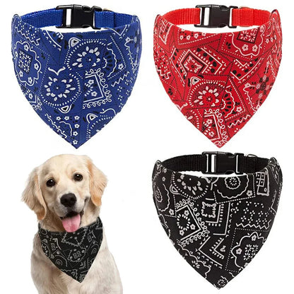 🐶 Bandana Ajustável para Cães e Gatos | Estilo e conforto para o seu pet