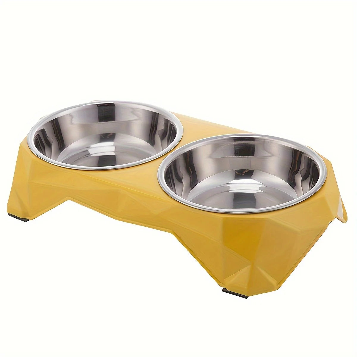🐶 Comedouro Duplo em Aço Inox | Praticidade e elegância na hora da alimentação