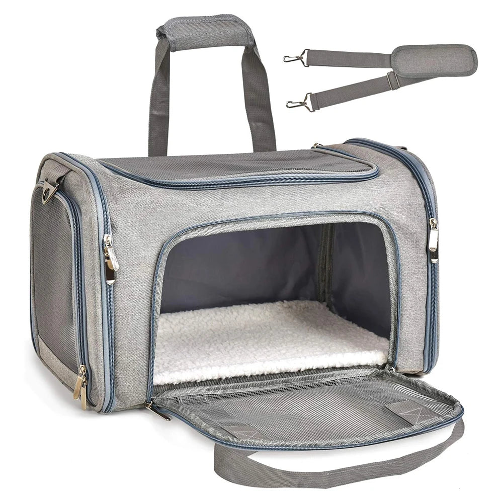 🐶 Bolsa de Transporte para Pets | Conforto e segurança para levar seu pet a qualquer lugar