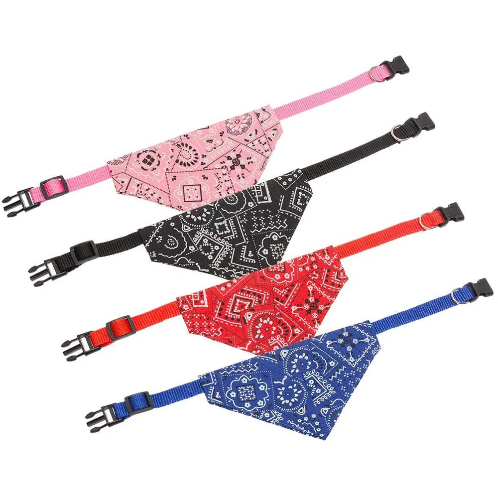 🐶 Bandana Ajustável para Cães e Gatos | Estilo e conforto para o seu pet