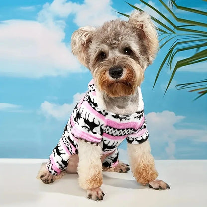 🐶 Pijama com Capuz para Cães | Conforto e estilo para os dias mais frios