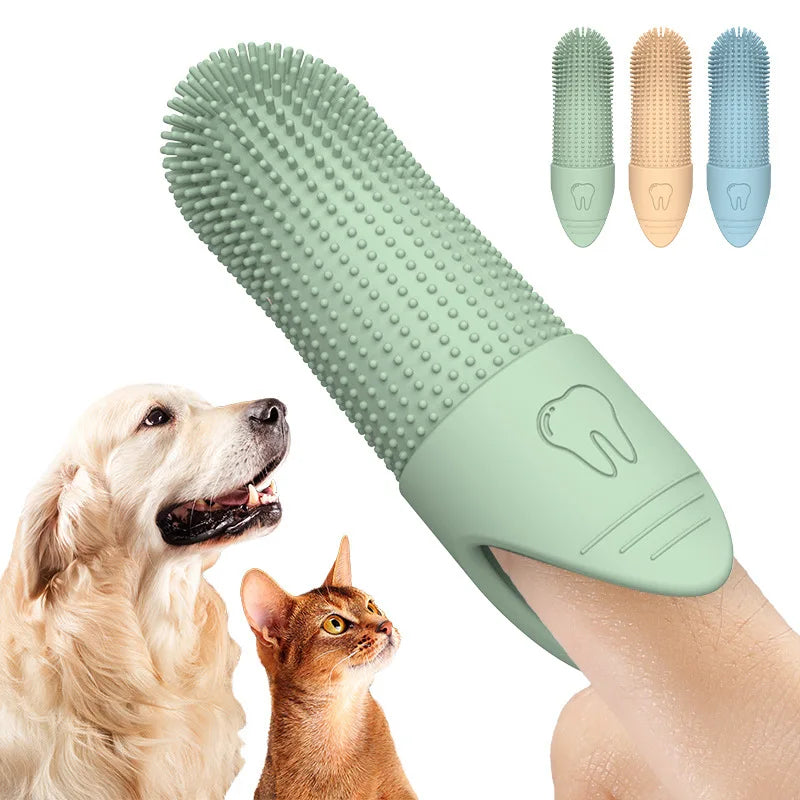 🐶 Escova de Dente 360° para Pets | Limpeza completa e mais saúde bucal