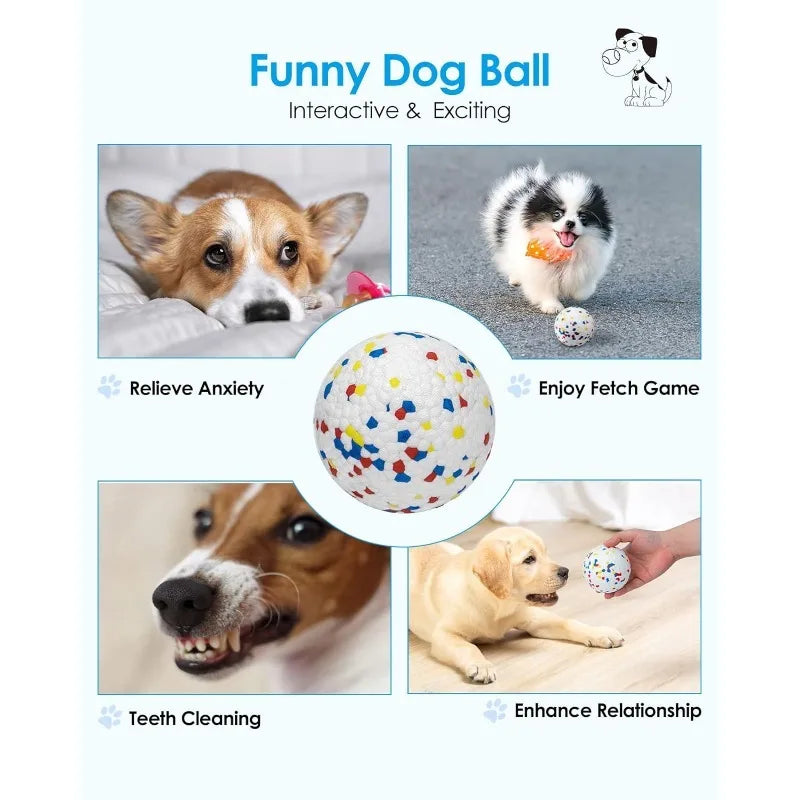 🐶 Bola Interativa para Cães | Diversão, estímulo mental e saúde bucal em um só brinquedo